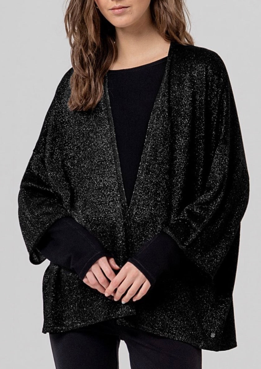 Poncho in lurex Surkana