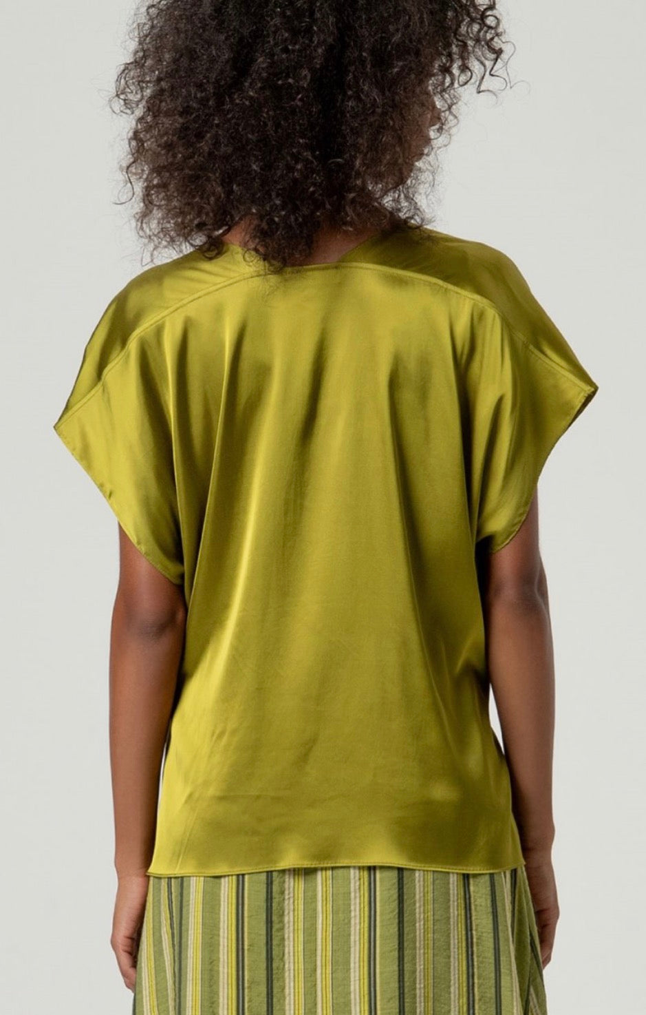 Blusa annodata Verde