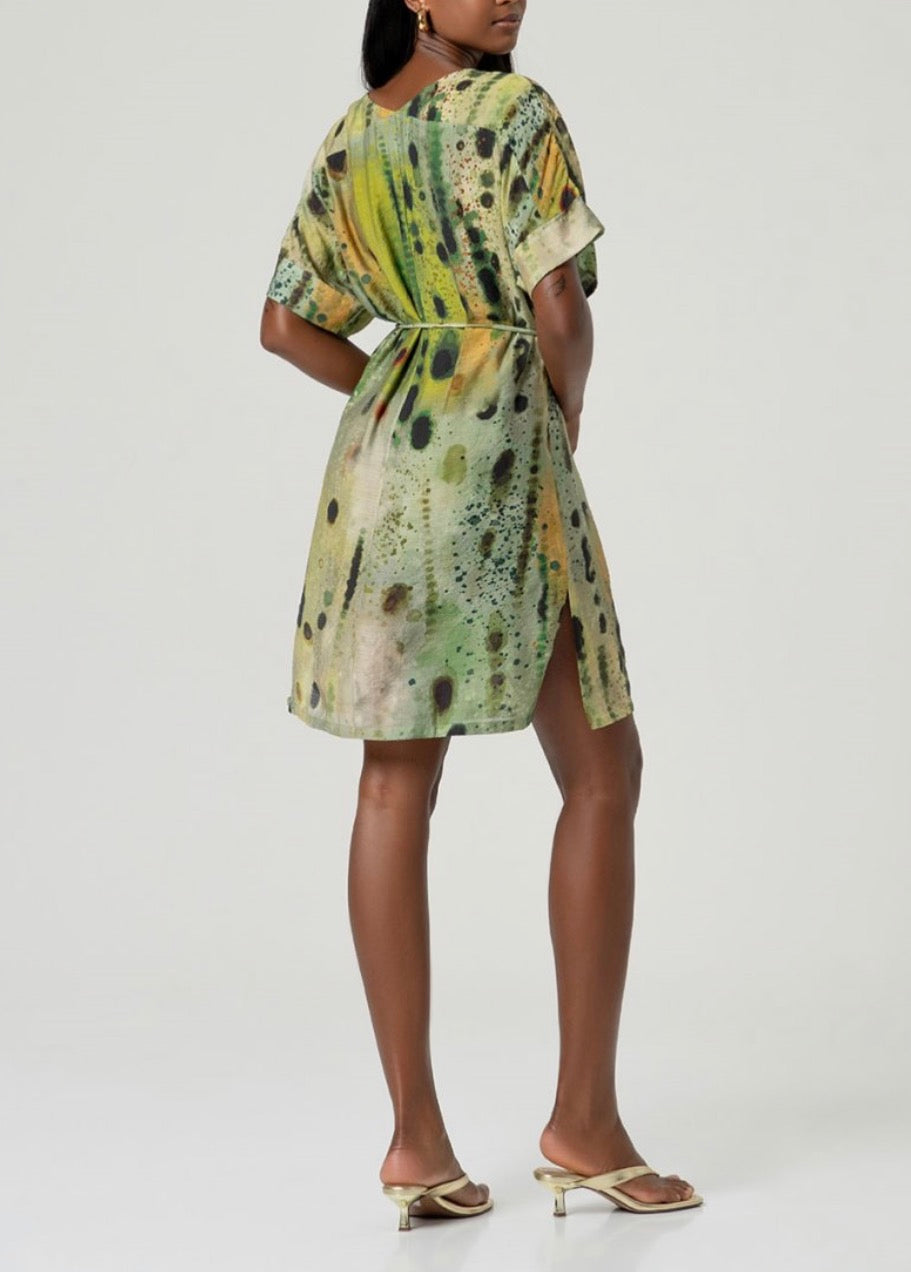 Vestito kimono Verde