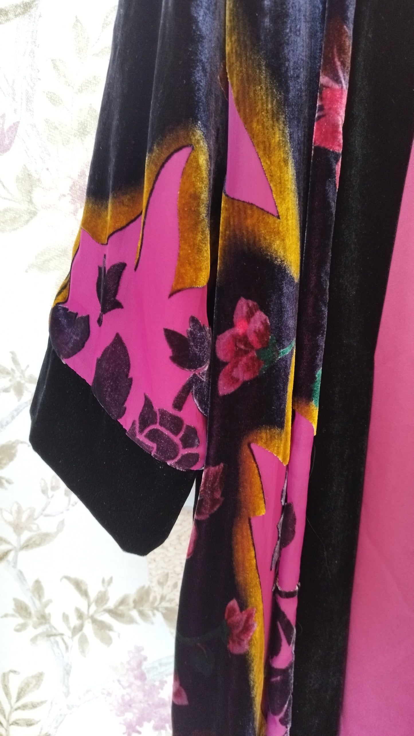 Kimono lungo Wu' Side devore'