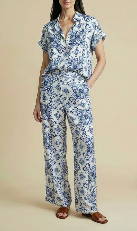 Camicia a maniche corte