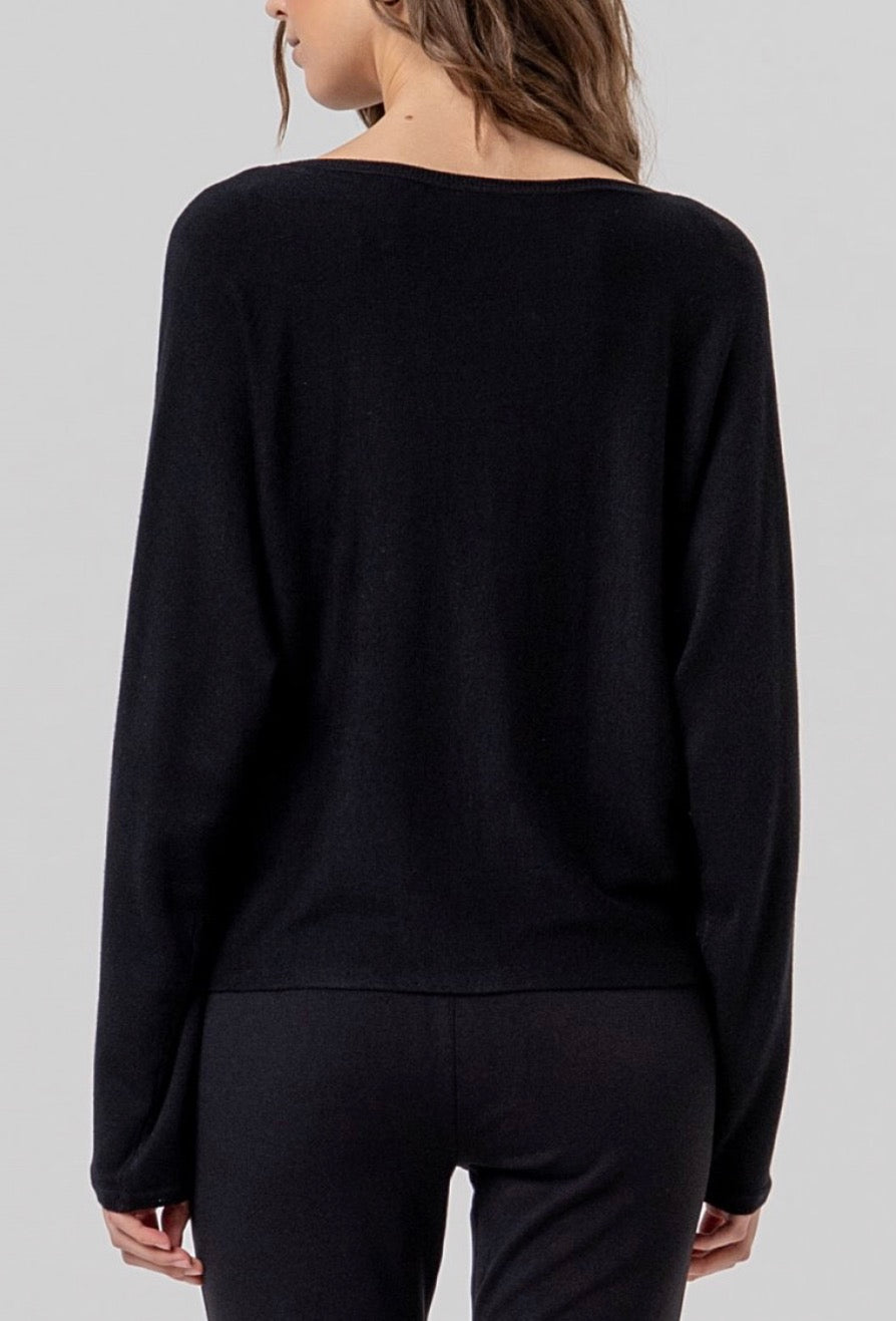 Maglione scollo a barchetta Surkana