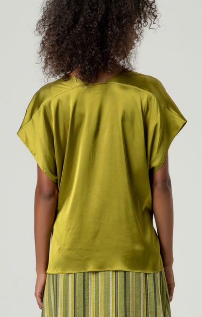 Blusa annodata Verde