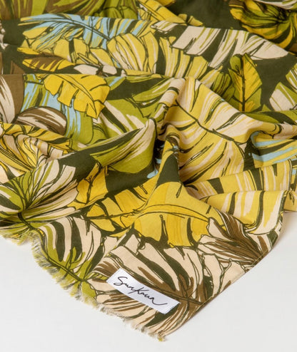 Foulard rettangolare stampato Surkana