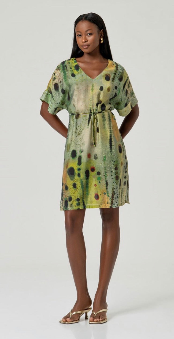 Vestito kimono Verde