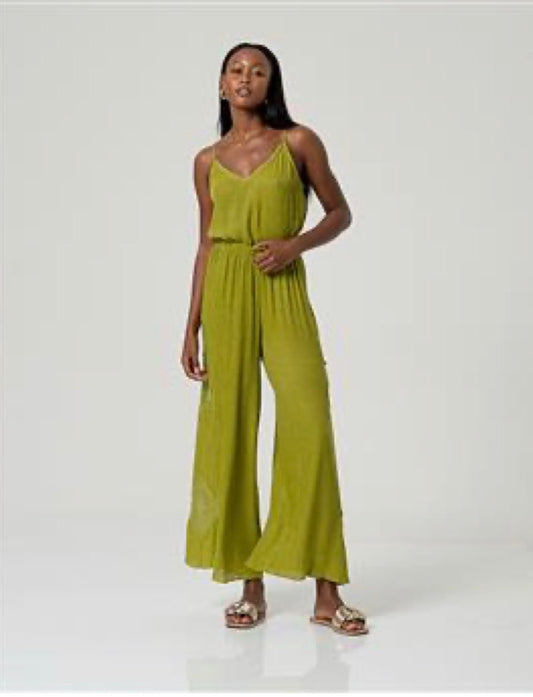 Pantaloni larghi con dettagli in crochet Surkana