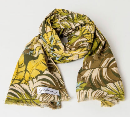 Foulard rettangolare stampato Surkana