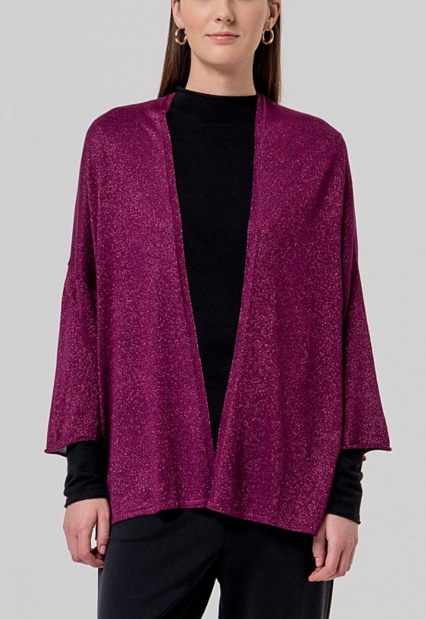 Poncho in lurex Surkana