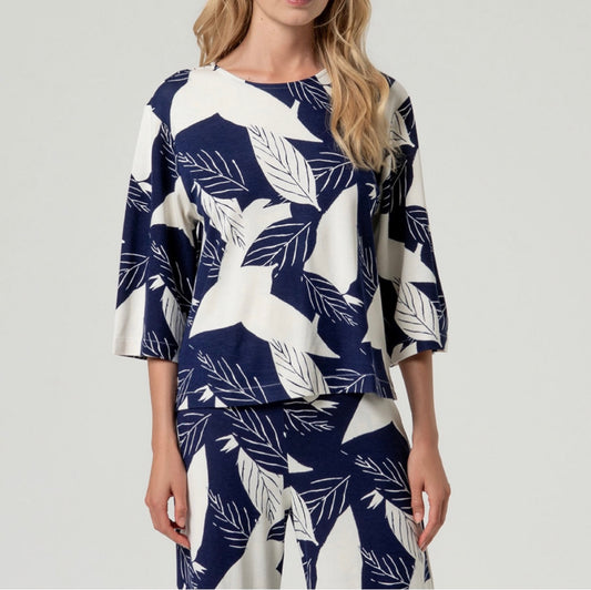 T-shirt a foglia Surkana