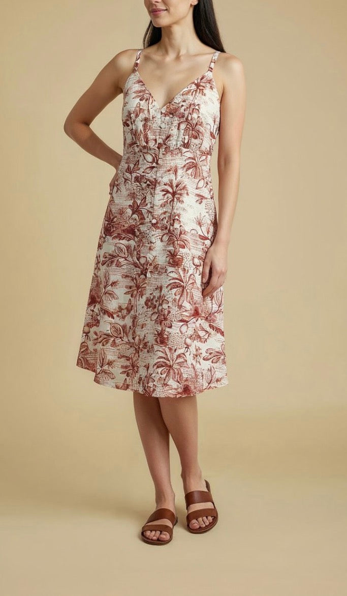 Abito con spalline Surkana