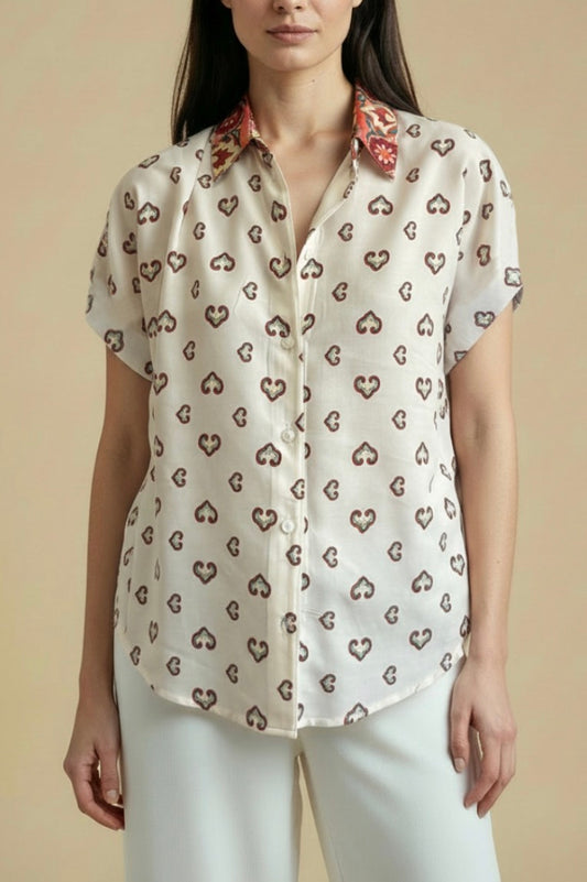 Camicia a maniche corte Surkana