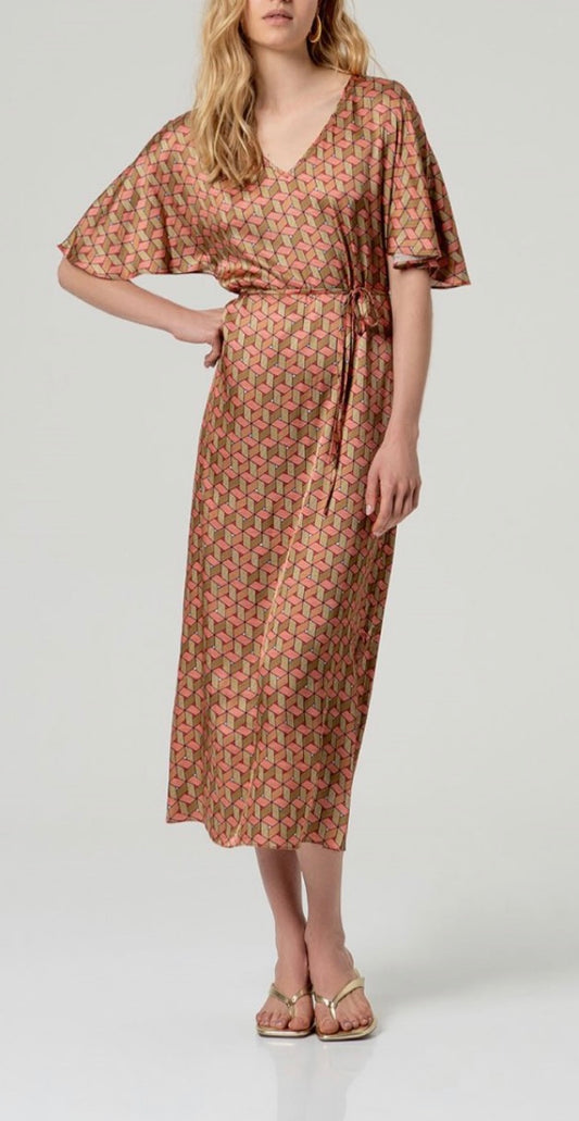 Vestito con scollo a V Surkana