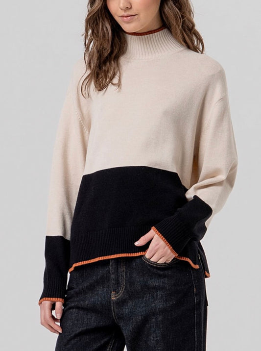 Maglione a collo alto Surkana