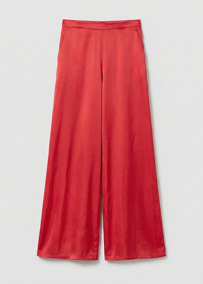 Pantaloni larghi Rosso Surkana