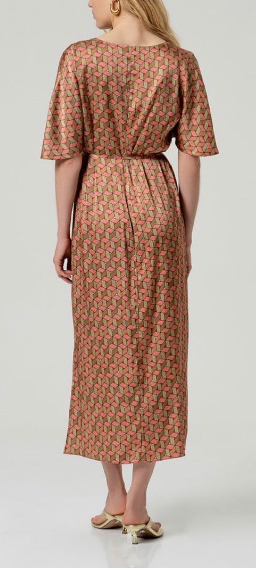 Vestito con scollo a V Surkana