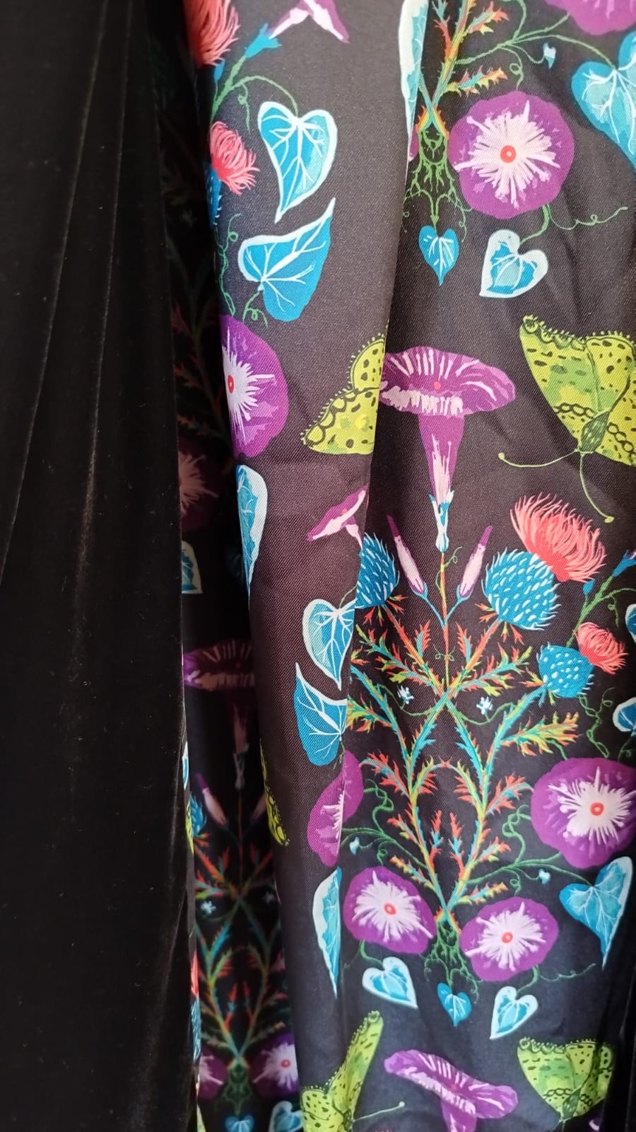 kimono lungo Wu' side