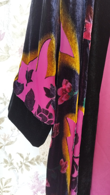 Kimono lungo Wu' Side devore'